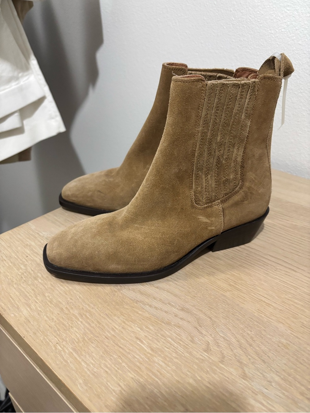 Suede Booties